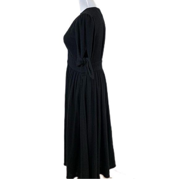 Free People SZ S Love Of My Life Black MIDI Dress - Picture 6 of 10